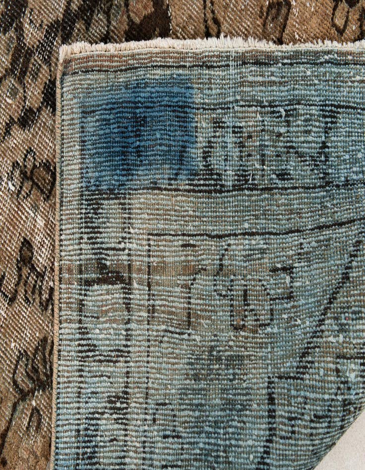 Detail image of  4' 3 x 6' 5  Hand Knotted Ultra Vintage Persian Wool Rug