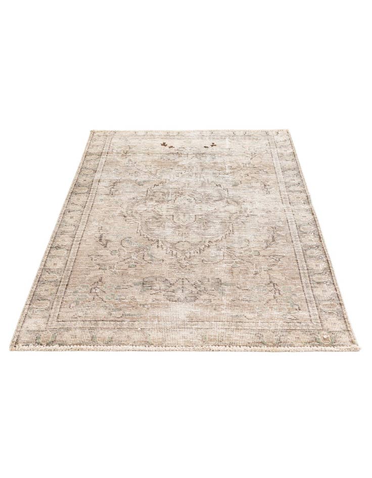 Detail image of  3' 2 x 4' 4  Hand Knotted Ultra Vintage Persian Wool Rug