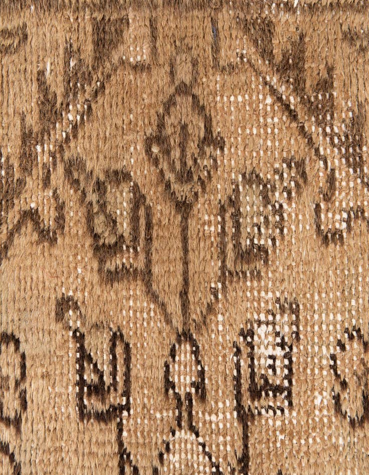 Detail image of  3' x 4' 2  Hand Knotted Ultra Vintage Persian Wool Rug