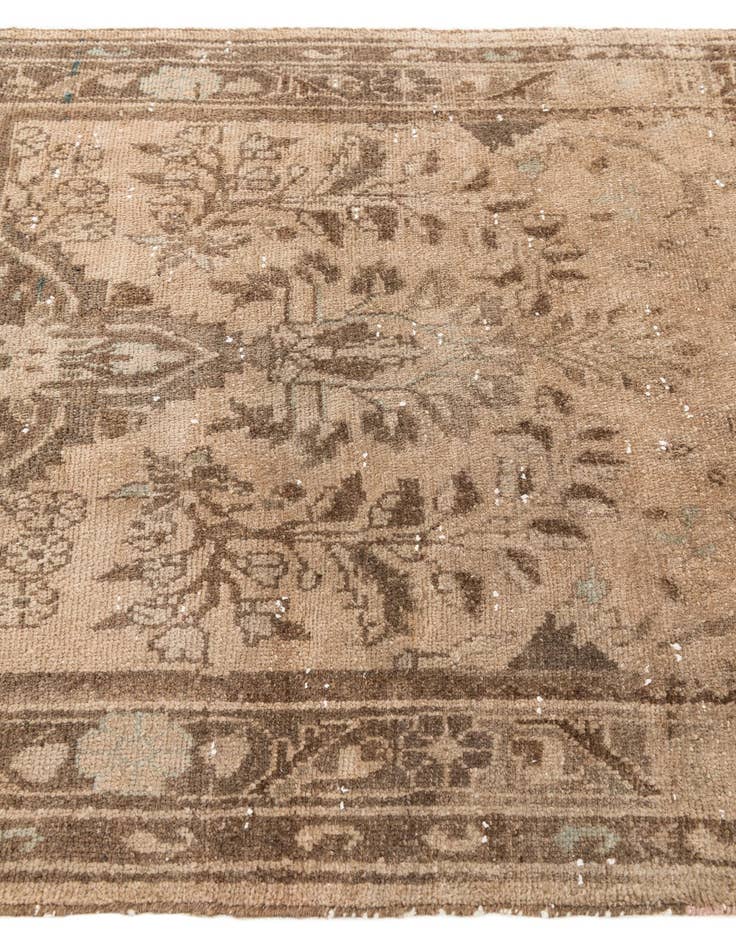 Detail image of  3' 6 x 6' 8  Hand Knotted Ultra Vintage Persian Wool Rug