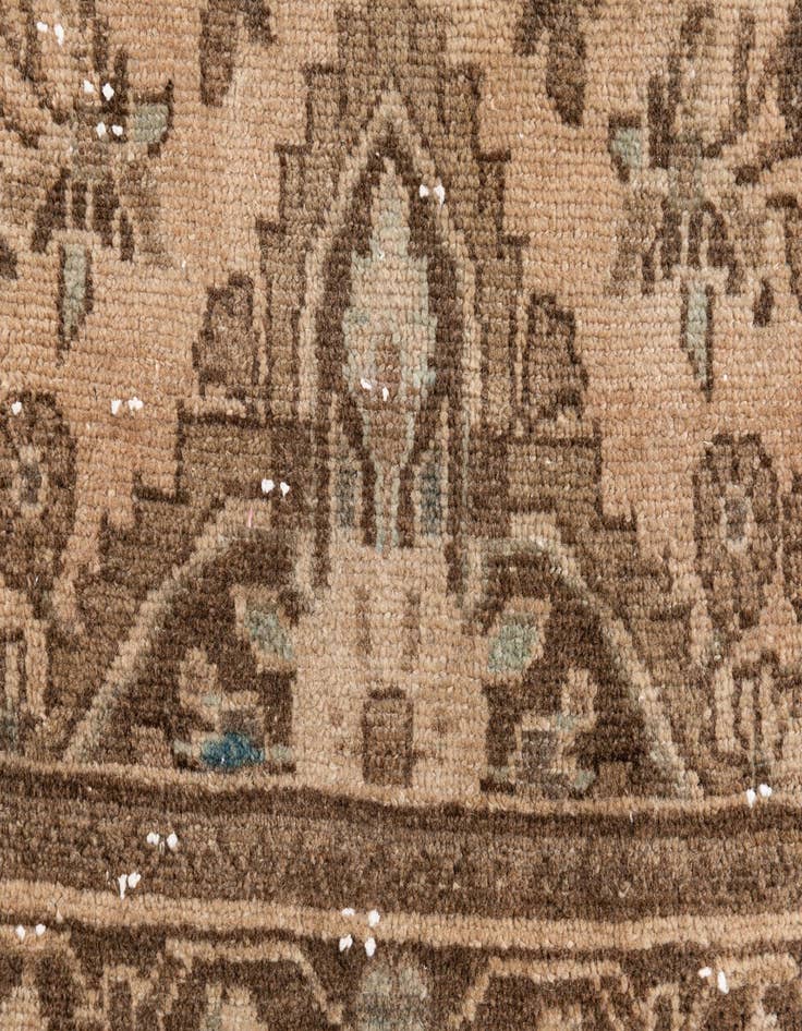 Detail image of  3' 6 x 6' 8  Hand Knotted Ultra Vintage Persian Wool Rug