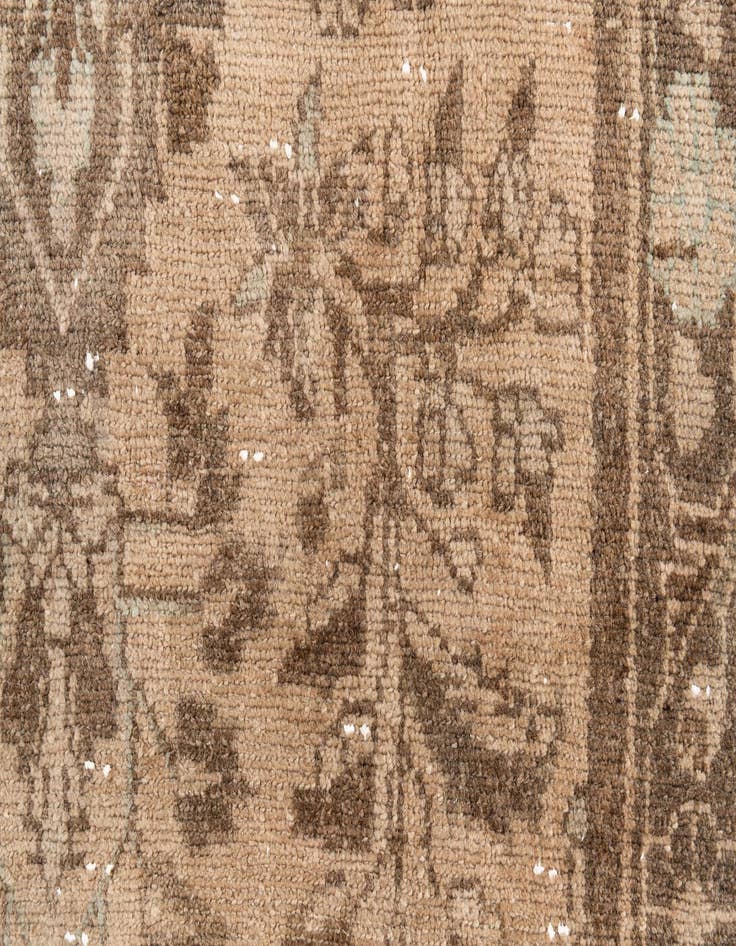 Detail image of  3' 6 x 6' 8  Hand Knotted Ultra Vintage Persian Wool Rug