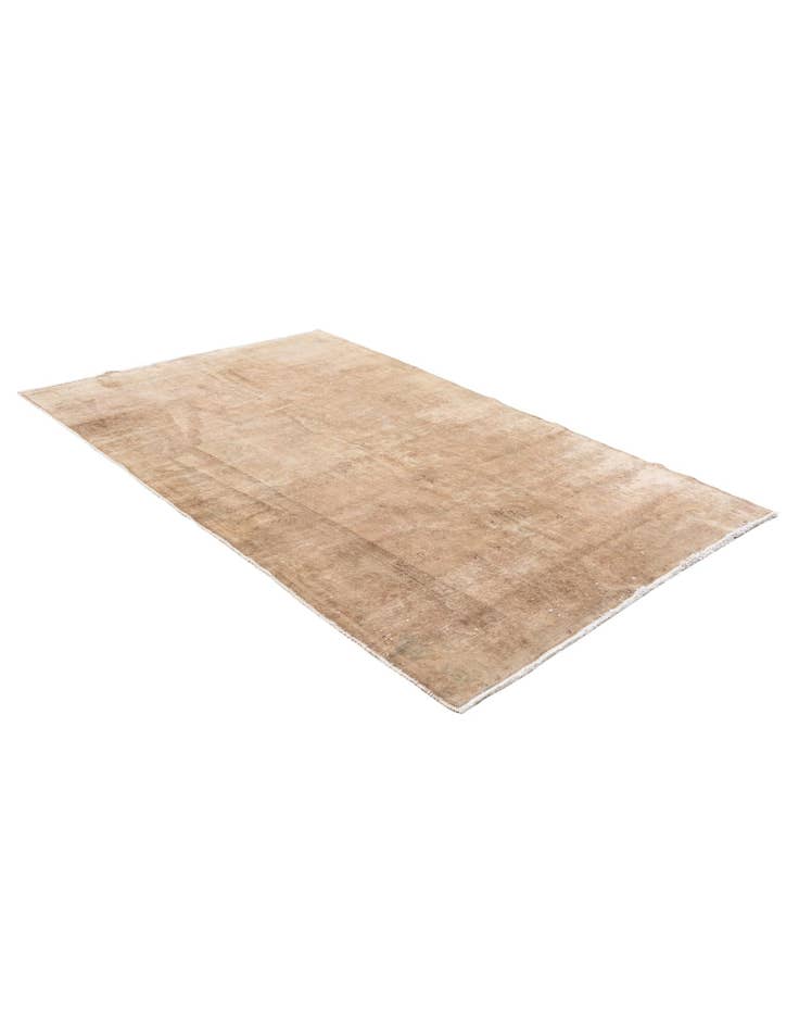 Detail image of  5' 3 x 8' 4  Hand Knotted Ultra Vintage Persian Wool Rug