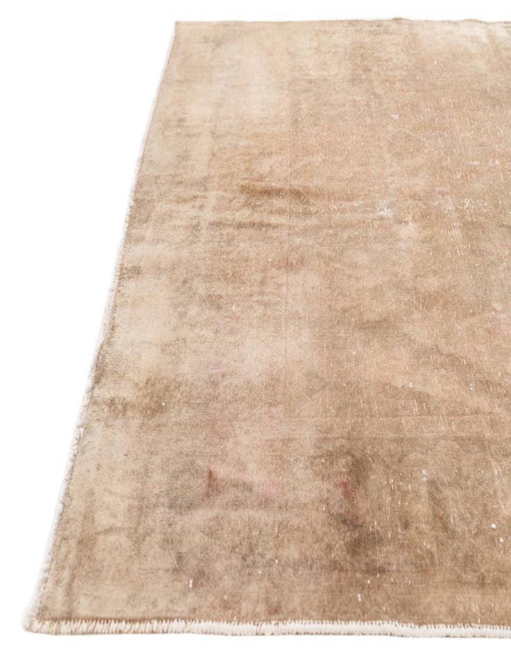 Detail image of  5' 3 x 8' 4  Hand Knotted Ultra Vintage Persian Wool Rug