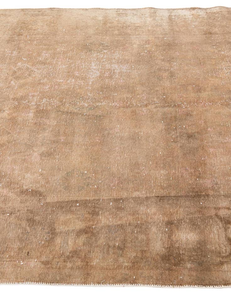 Detail image of  5' 3 x 8' 4  Hand Knotted Ultra Vintage Persian Wool Rug