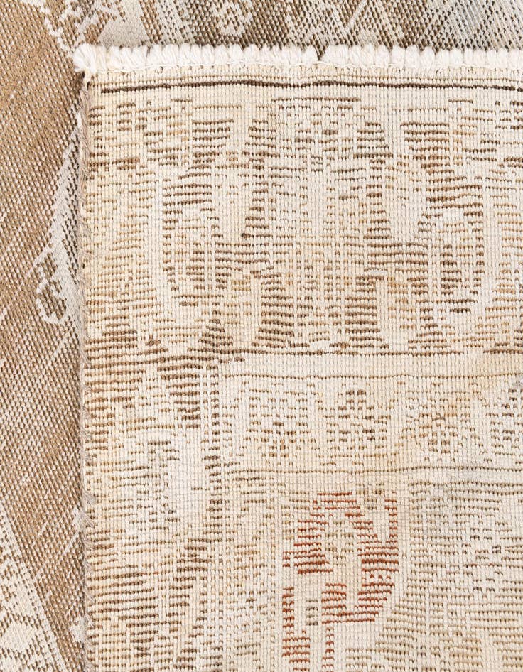 Detail image of  3' 10 x 5' 8  Hand Knotted Ultra Vintage Persian Wool Rug