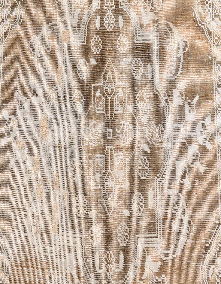 Detail image of  3' 10 x 5' 8  Hand Knotted Ultra Vintage Persian Wool Rug