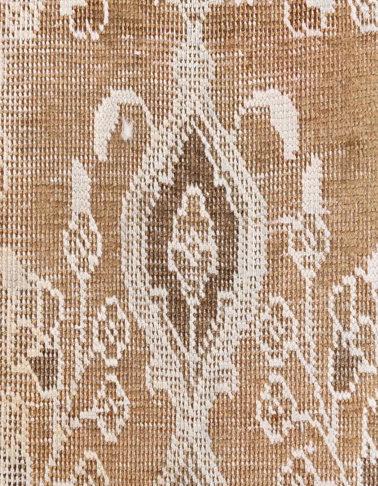 Detail image of  3' 10 x 5' 8  Hand Knotted Ultra Vintage Persian Wool Rug