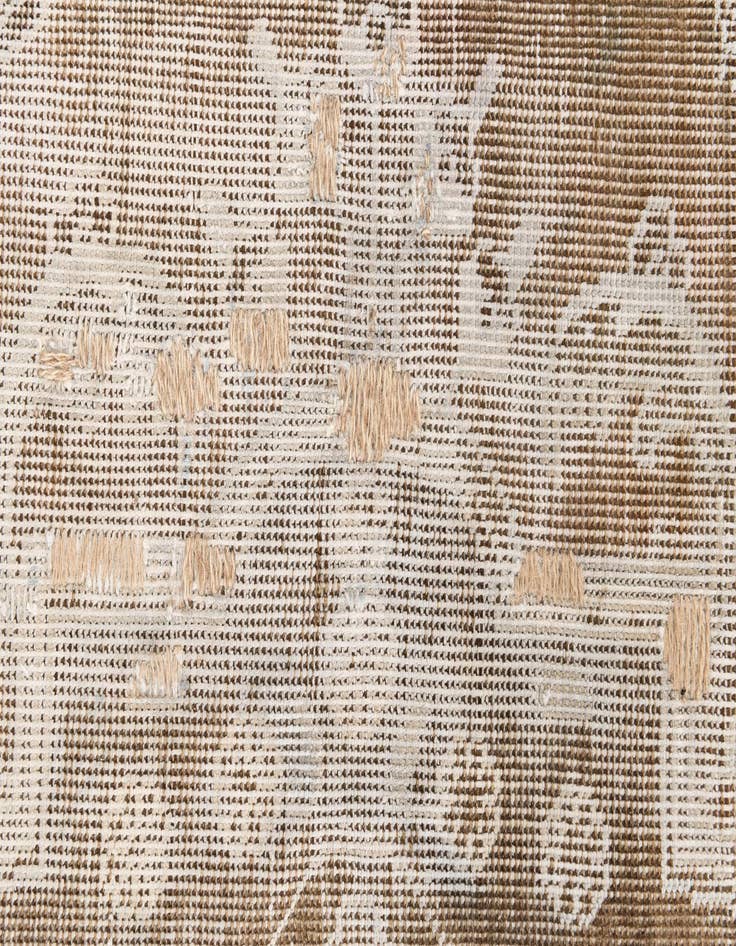 Detail image of  3' 10 x 5' 8  Hand Knotted Ultra Vintage Persian Wool Rug