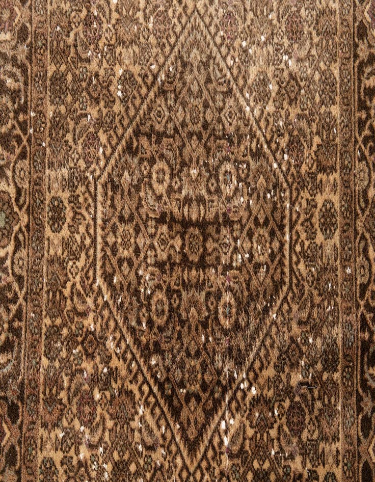Detail image of  2' 8 x 4' 3  Hand Knotted Ultra Vintage Persian Wool Rug