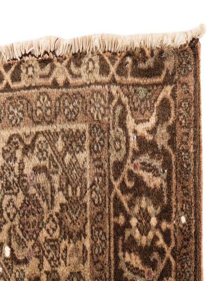 Detail image of  2' 8 x 4' 3  Hand Knotted Ultra Vintage Persian Wool Rug