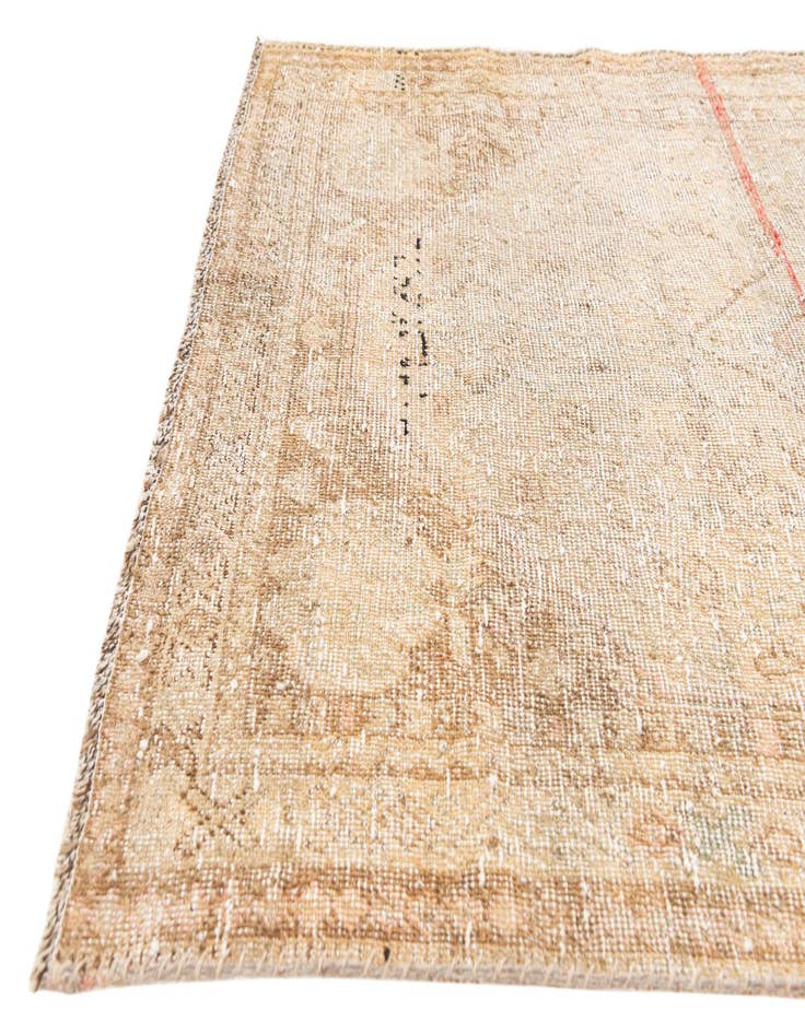 Detail image of  3' 6 x 4' 9  Hand Knotted Ultra Vintage Persian Wool Rug