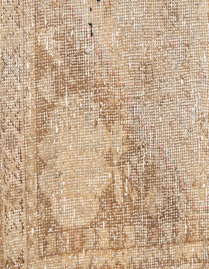 Detail image of  3' 6 x 4' 9  Hand Knotted Ultra Vintage Persian Wool Rug