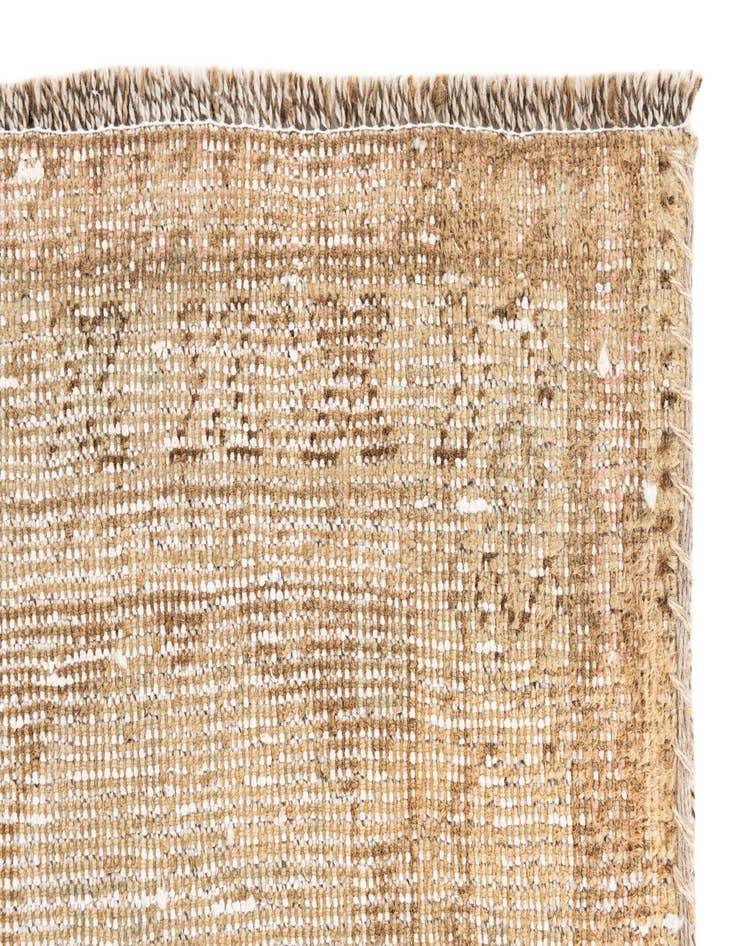 Detail image of  3' 6 x 4' 9  Hand Knotted Ultra Vintage Persian Wool Rug