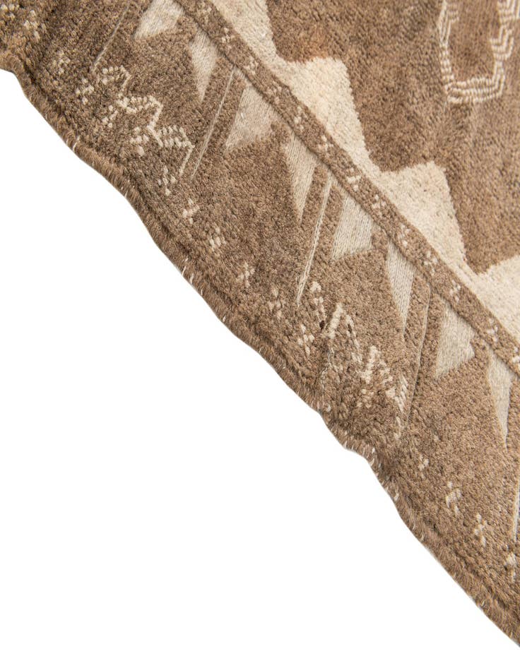 Detail image of  2' 8 x 4' 4  Hand Knotted Ultra Vintage Persian Wool Rug