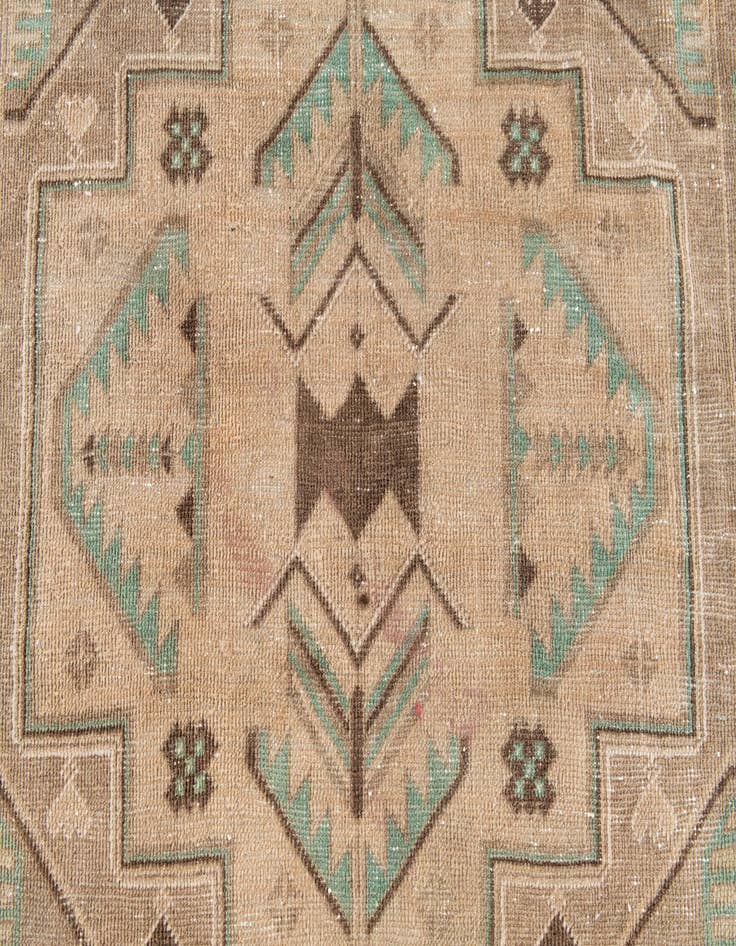 Detail image of  3' 8 x 6' 4  Hand Knotted Ultra Vintage Persian Wool Rug