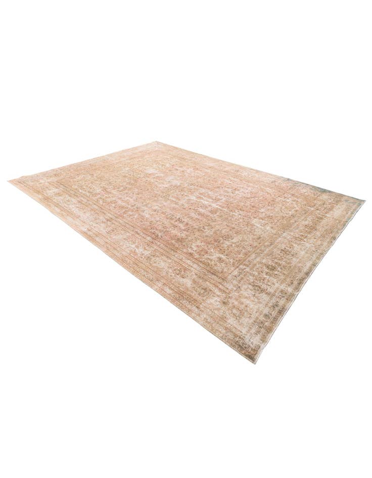 Detail image of  9' 5 x 12' 9  Hand Knotted Ultra Vintage Persian Wool Rug