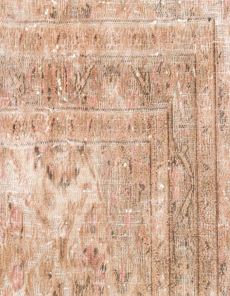 Detail image of  9' 5 x 12' 9  Hand Knotted Ultra Vintage Persian Wool Rug