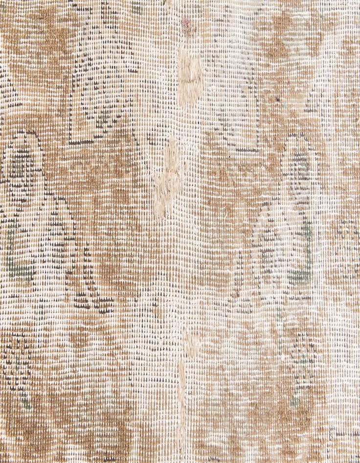 Detail image of  7' 6 x 10' 7  Hand Knotted Ultra Vintage Persian Wool Rug