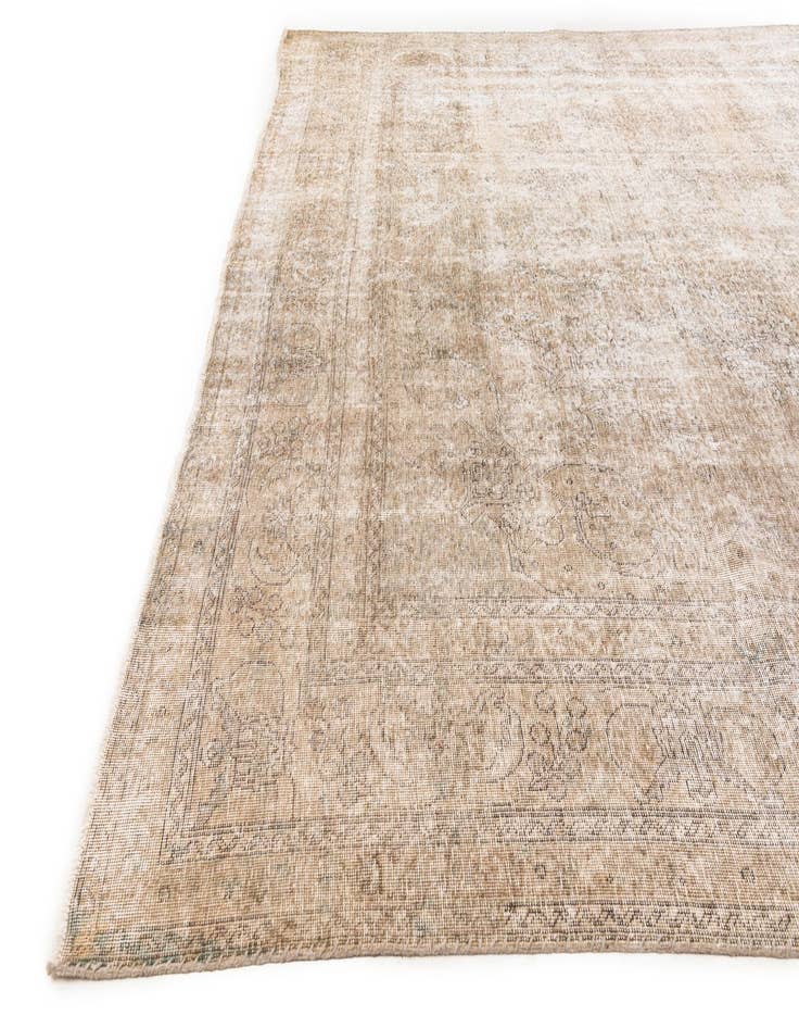 Detail image of  9' 7 x 12' 5  Hand Knotted Ultra Vintage Persian Wool Rug