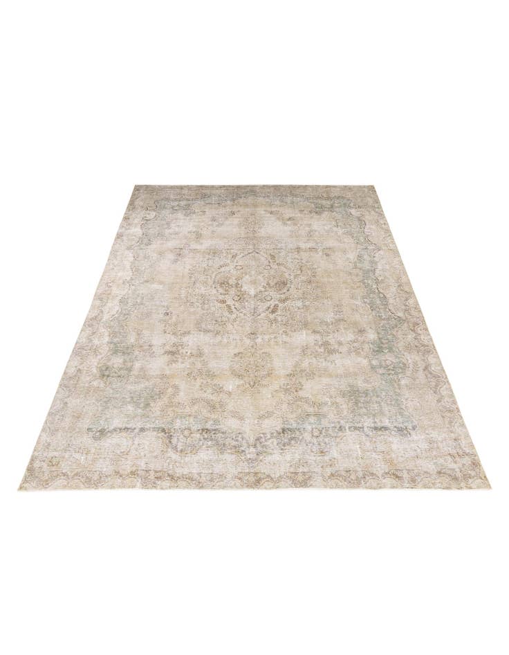 Detail image of  9' 5 x 12' 8  Hand Knotted Ultra Vintage Persian Wool Rug