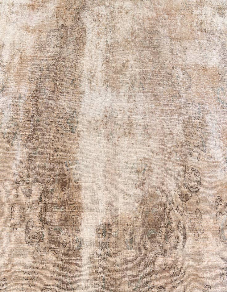 Detail image of  9' 9 x 12' 10  Hand Knotted Ultra Vintage Persian Wool Rug