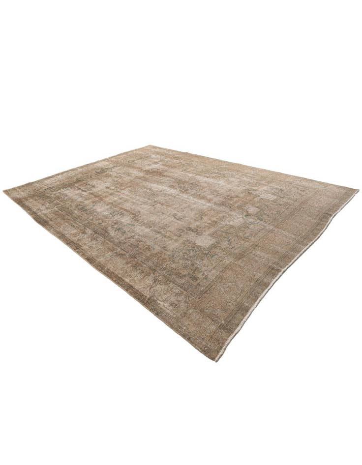 Detail image of  9' 8 x 12' 7  Hand Knotted Ultra Vintage Persian Wool Rug