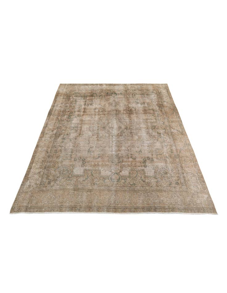 Detail image of  9' 8 x 12' 7  Hand Knotted Ultra Vintage Persian Wool Rug