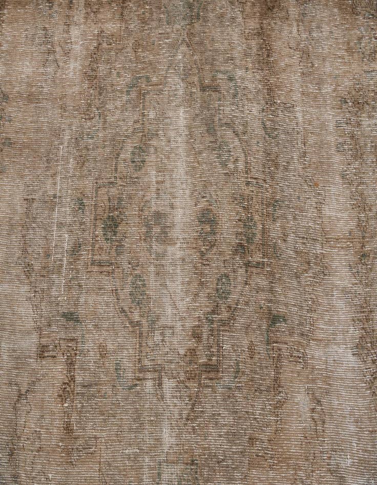 Detail image of  9' 8 x 12' 7  Hand Knotted Ultra Vintage Persian Wool Rug