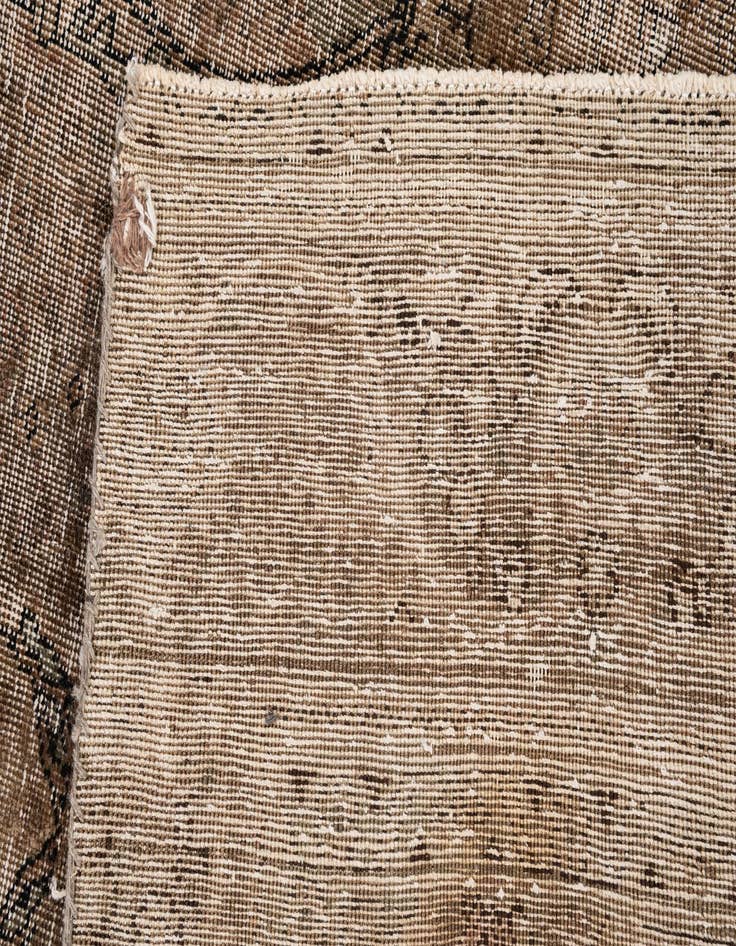 Detail image of  6' 3 x 10' 1  Hand Knotted Ultra Vintage Persian Wool Rug