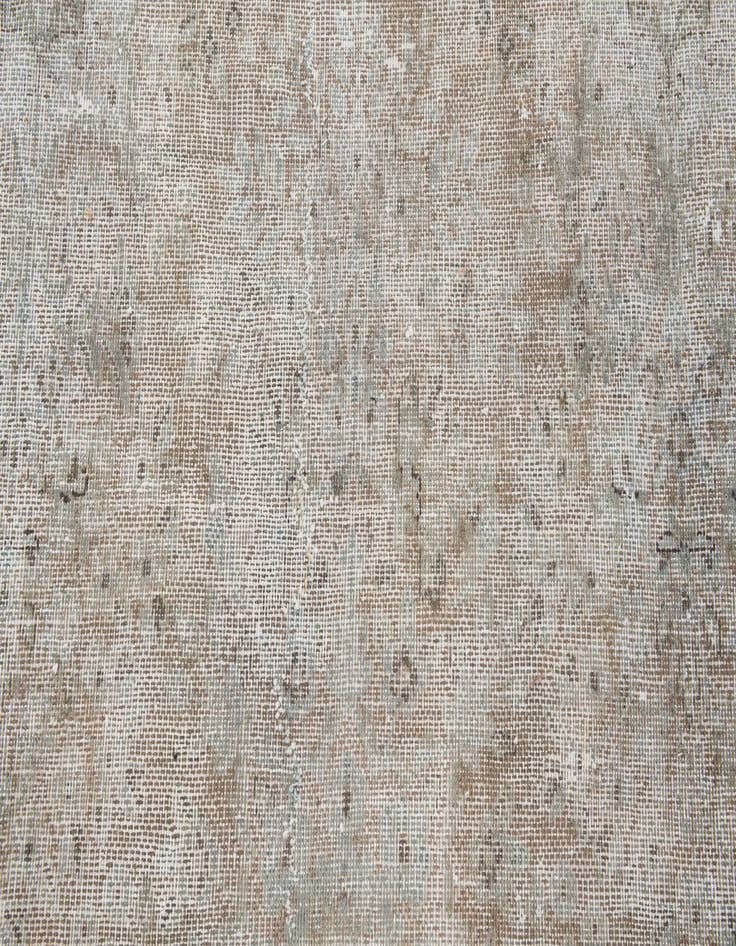 Detail image of  7' 7 x 11'  Hand Knotted Ultra Vintage Persian Wool Rug