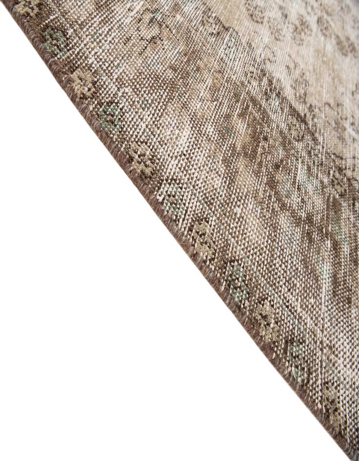 Detail image of  6' 7 x 8' 10  Hand Knotted Ultra Vintage Persian Wool Rug