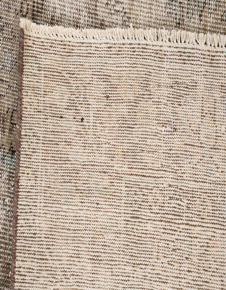 Detail image of  6' 7 x 8' 10  Hand Knotted Ultra Vintage Persian Wool Rug