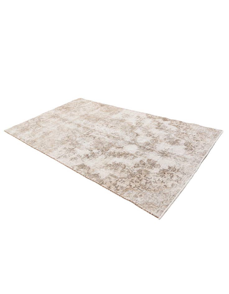 Detail image of  5' 1 x 8' 8  Hand Knotted Ultra Vintage Persian Wool Rug