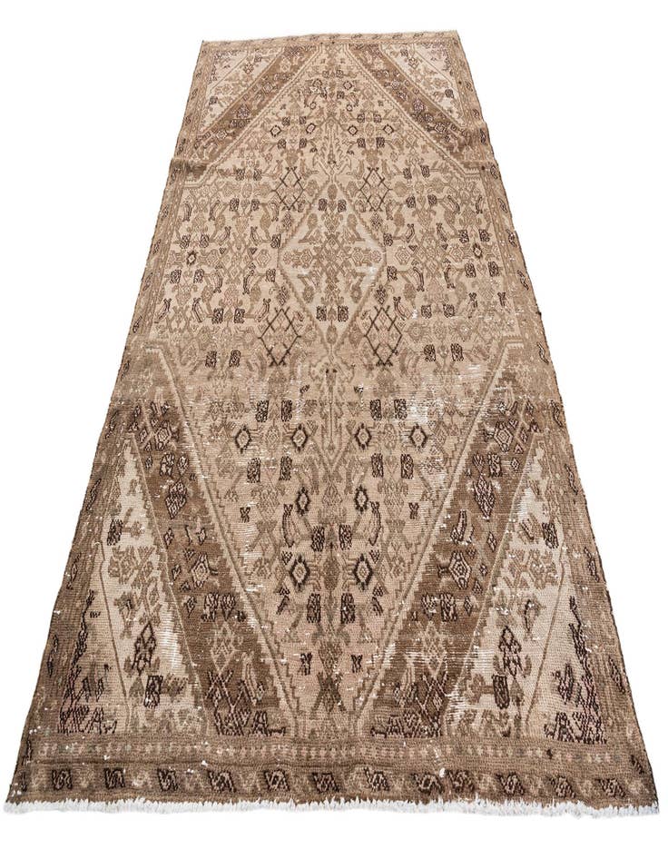 Detail image of  5' 10 x 8' 9  Hand Knotted Ultra Vintage Persian Wool Rug