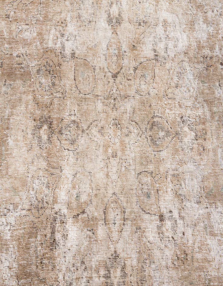 Detail image of  7' 4 x 11'  Hand Knotted Ultra Vintage Persian Wool Rug