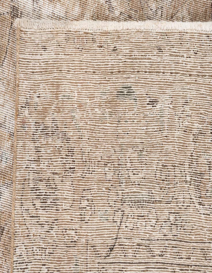 Detail image of  7' 4 x 11'  Hand Knotted Ultra Vintage Persian Wool Rug