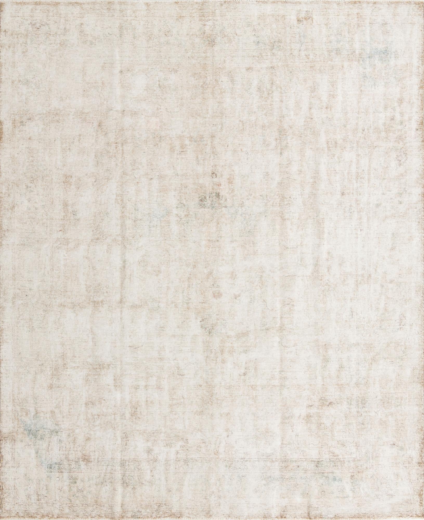  10' 2 x 12' 5  Hand Knotted Ultra Vintage Persian Wool Rug