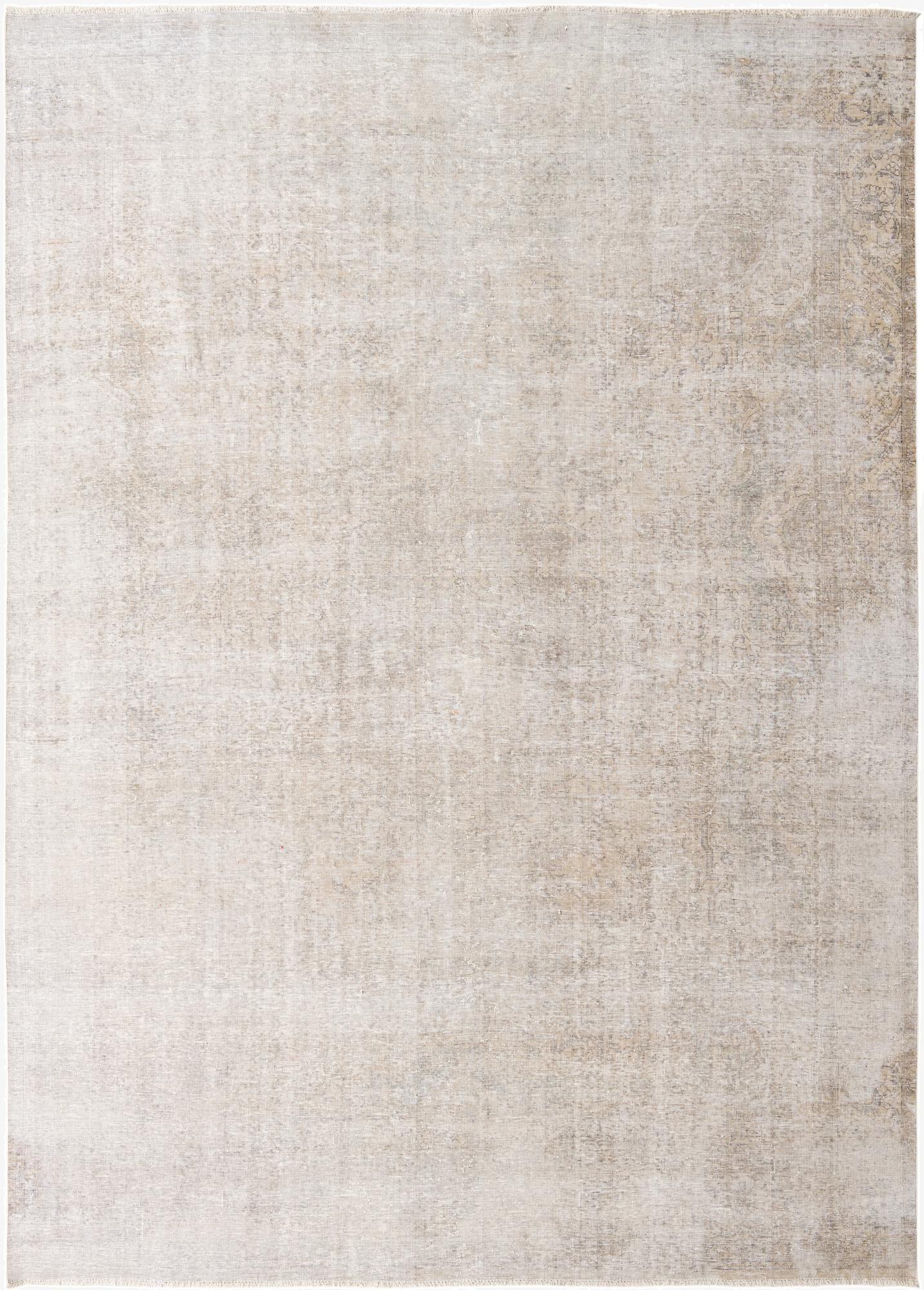  9' 1 x 12' 8  Hand Knotted Ultra Vintage Persian Wool Rug