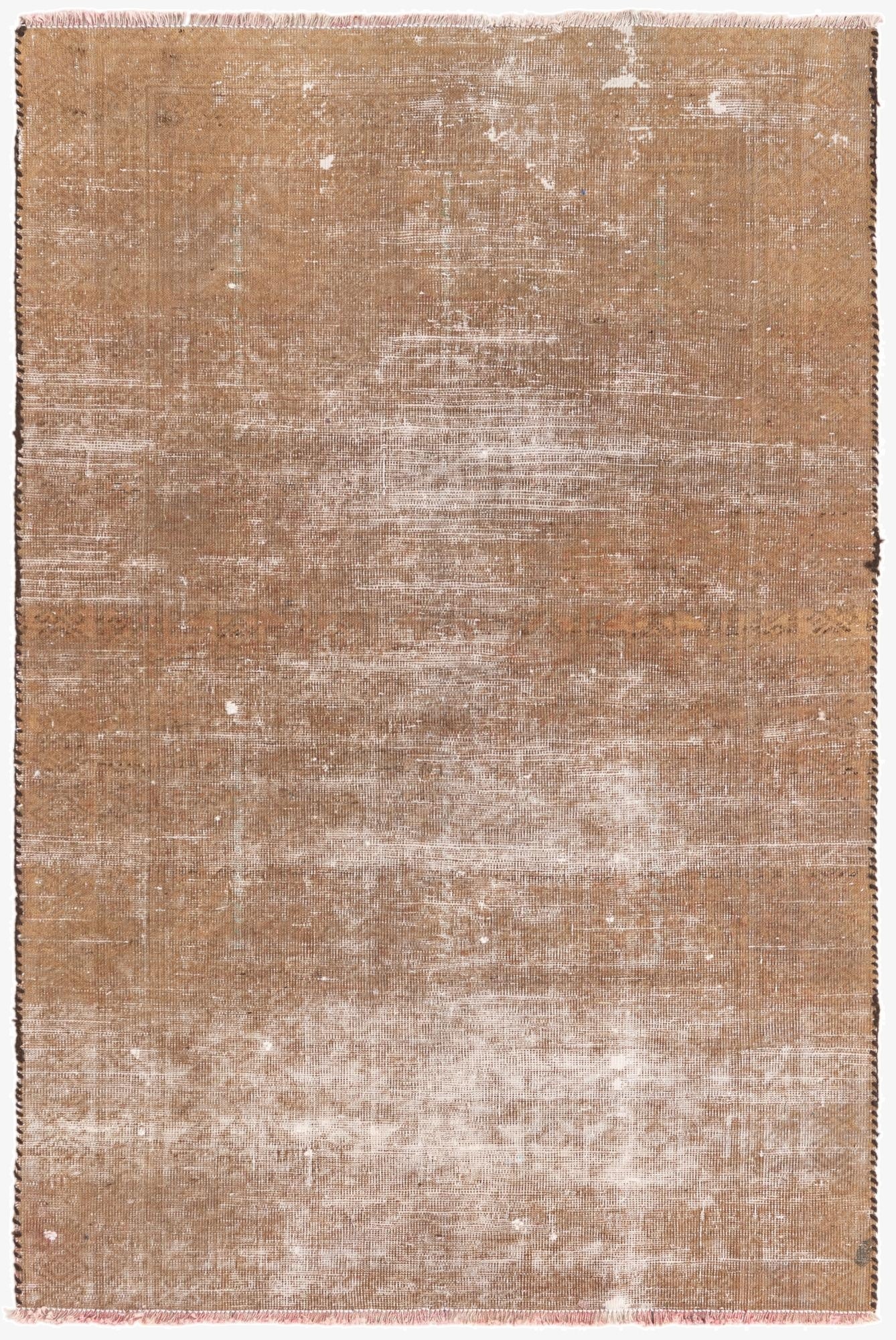  3' x 4' 5  Hand Knotted Ultra Vintage Persian Wool Rug