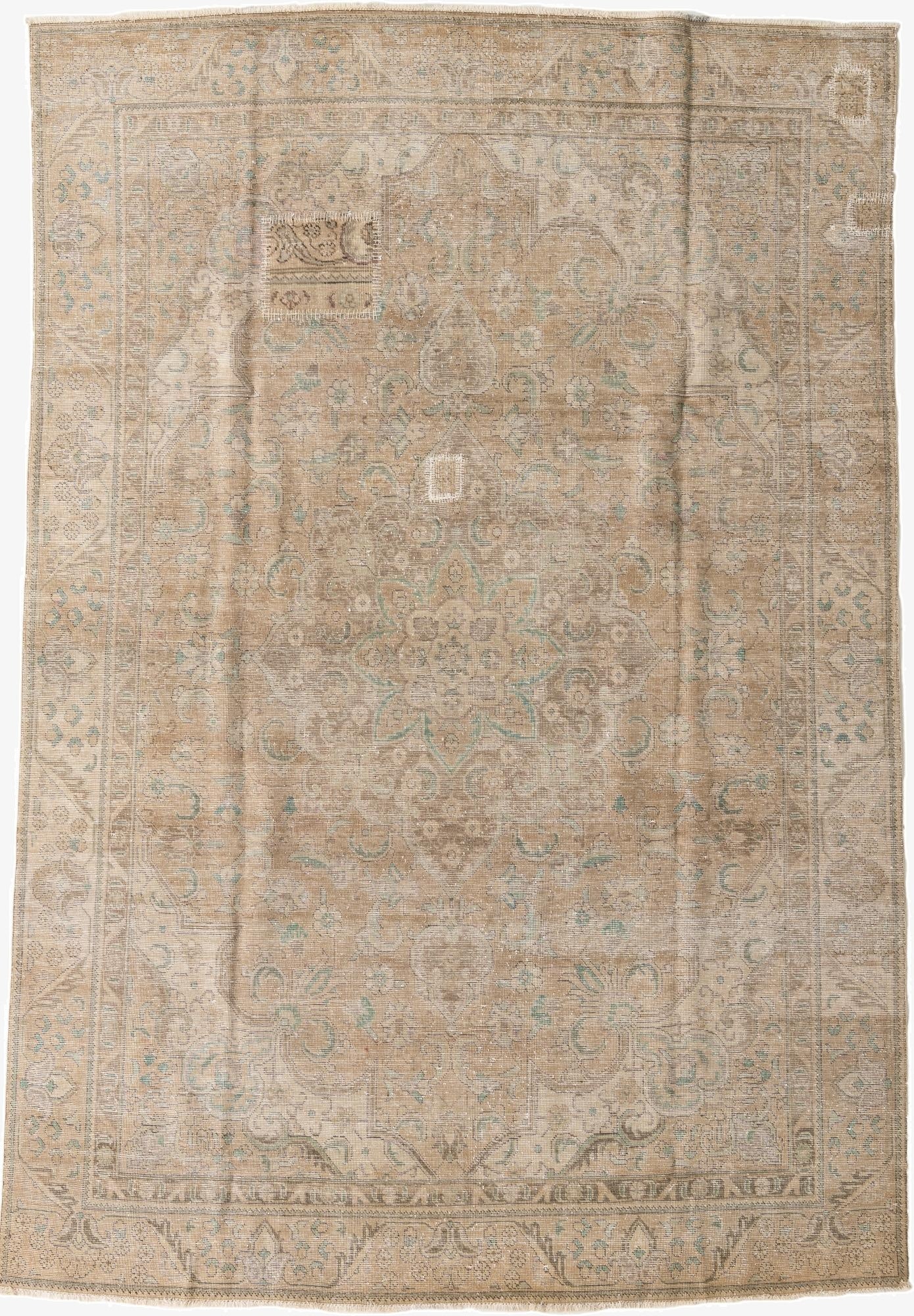  7' 6 x 11'  Hand Knotted Ultra Vintage Persian Wool Rug