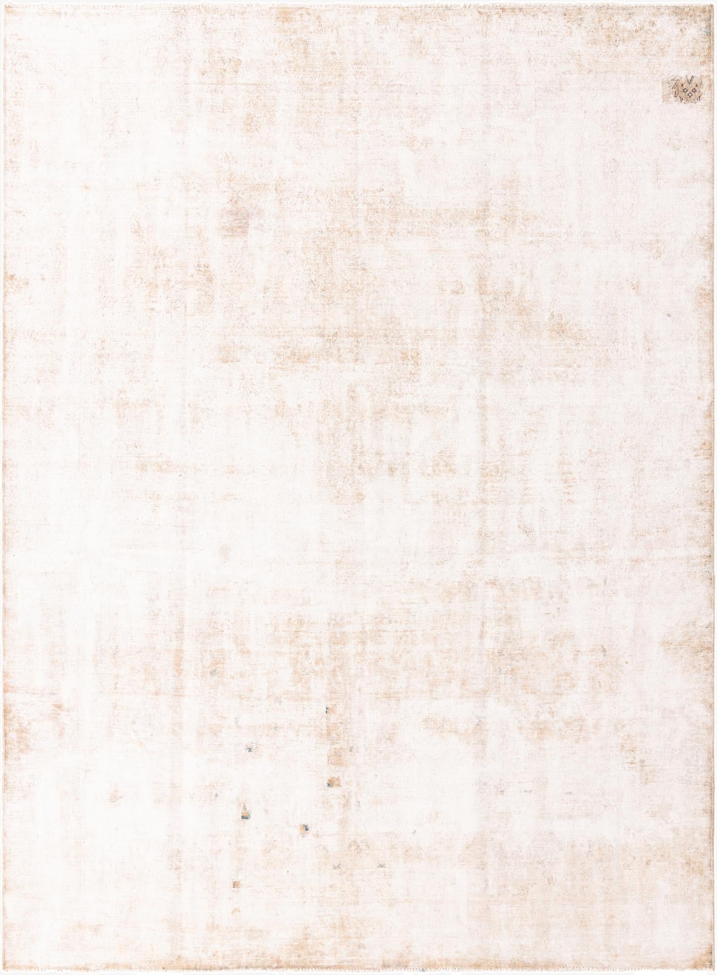  8' 8 x 11' 10  Hand Knotted Ultra Vintage Persian Wool Rug