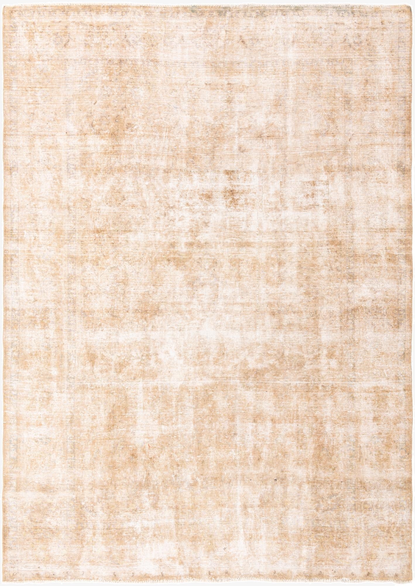  9' 1 x 13'  Hand Knotted Ultra Vintage Persian Wool Rug