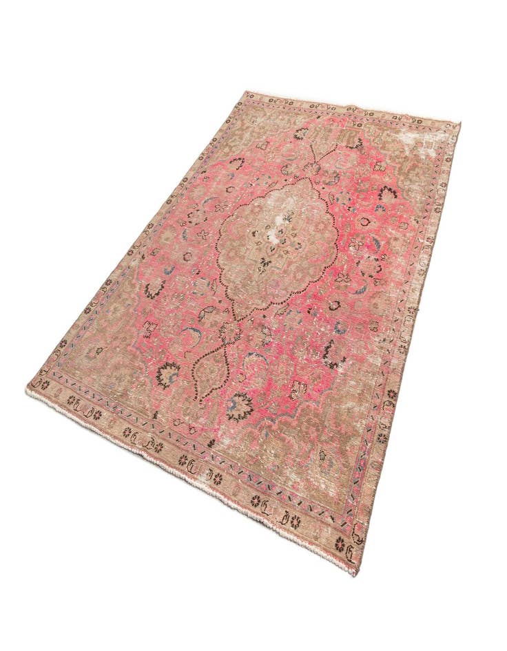 Detail image of  6' 1 x 8' 5 Vintage Wool Rug