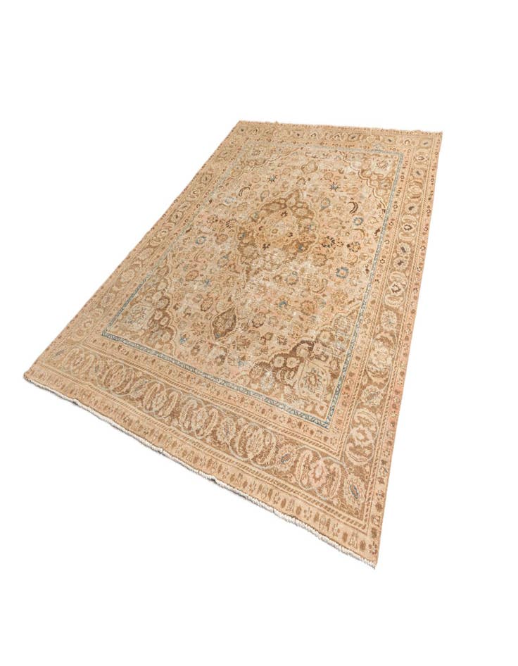 Detail image of  9' 7 x 12' 2 Vintage Wool Rug