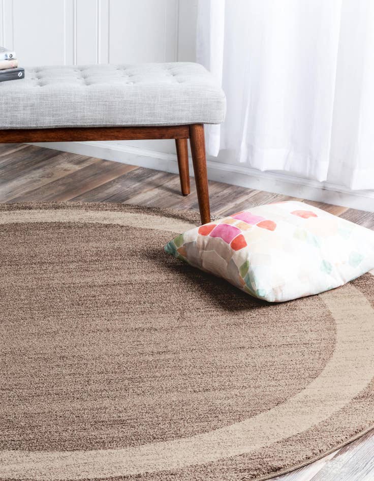 Detail image of  4' x 4' Angelica Round Rug