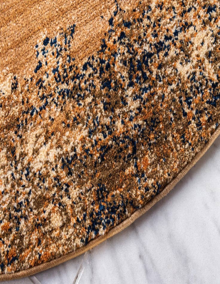 Detail image of  4' 5 x 4' 5 Charlestown Round Rug