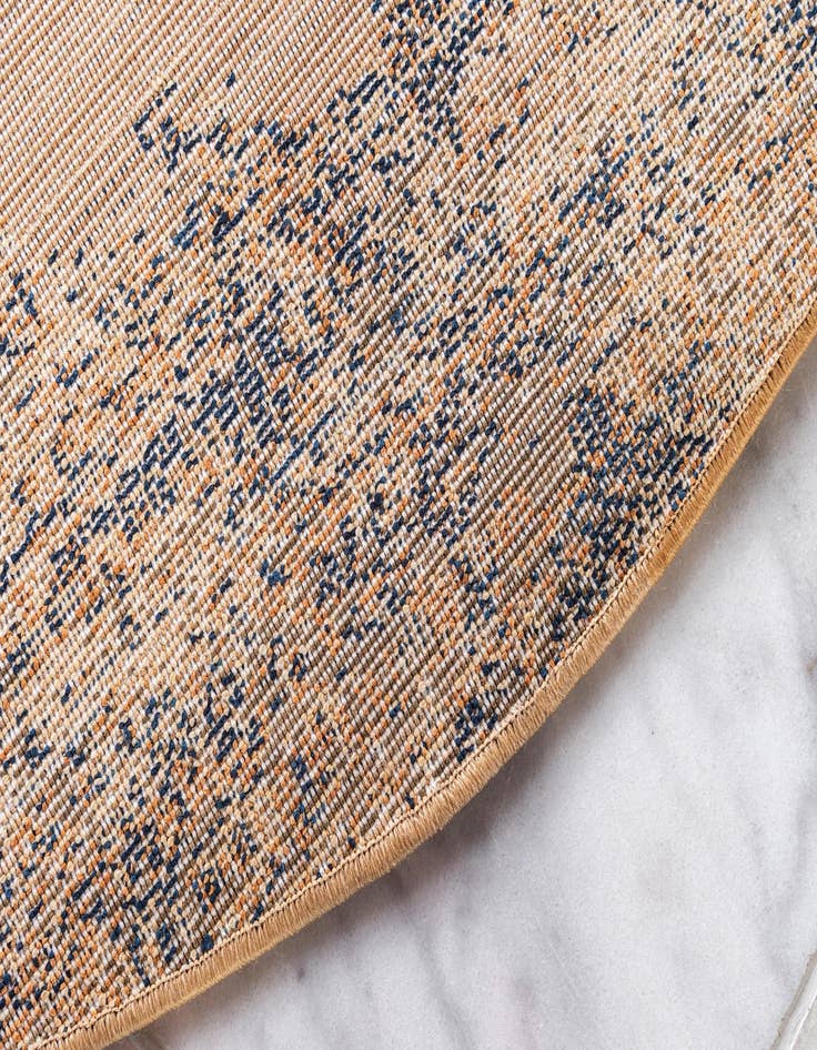 Detail image of  4' 5 x 4' 5 Charlestown Round Rug