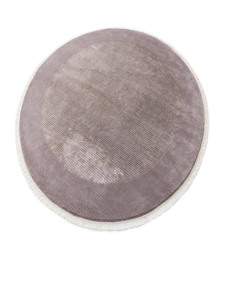 Detail image of  6' 8 x 6' 8  Hand Knotted Darya Wool Round Rug