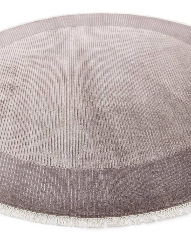 Detail image of  6' 8 x 6' 8  Hand Knotted Darya Wool Round Rug